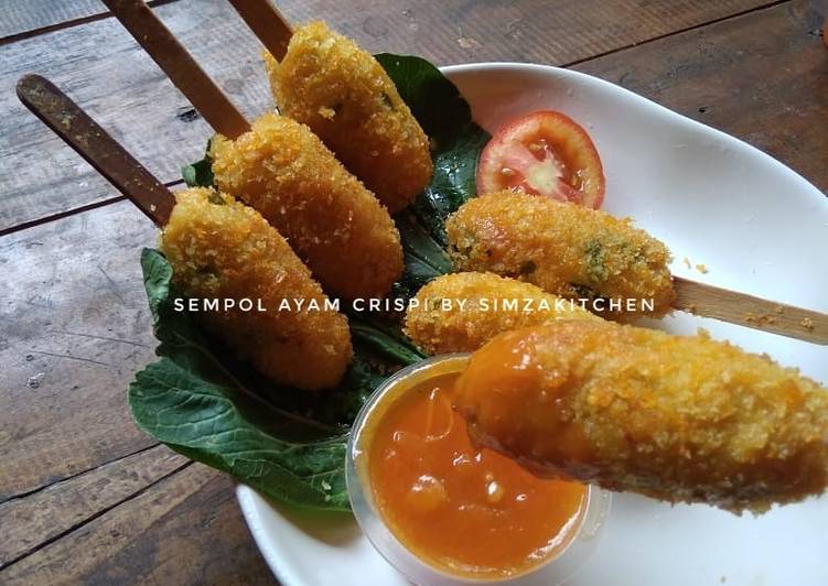 Resep Sempol ayam crispy sehat yang Enak Banget