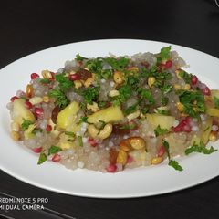 A picture of Sabudana fruits upma.
