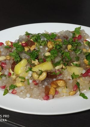 A picture of Sabudana fruits upma.