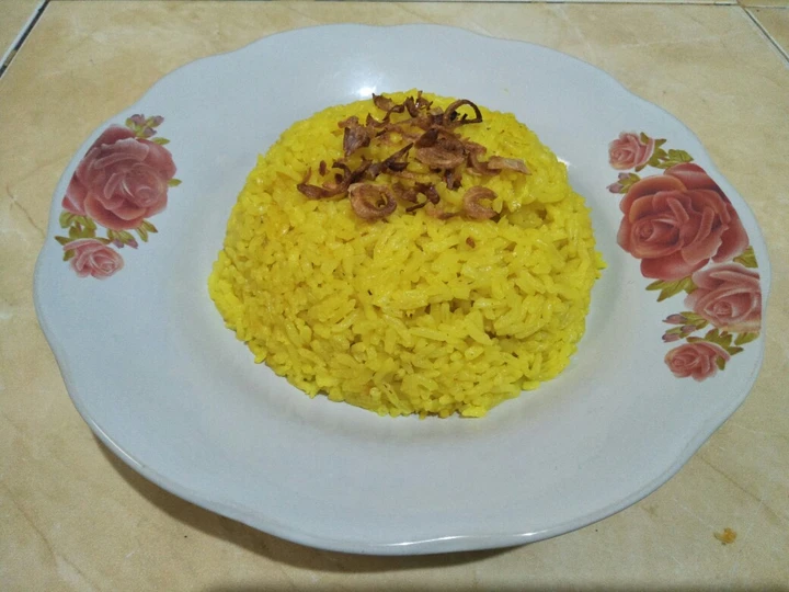 Cara Gampang Membikin Resep  Nasi kuning magic com super simple yang Lezat Sekali, Lezat Sekali