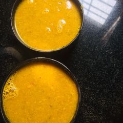 A picture of Moringa flower soup.