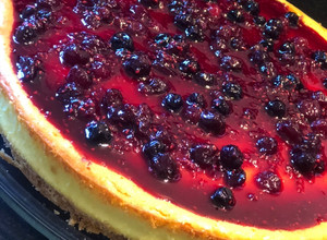 Una foto de Cheesecake de frutos rojos