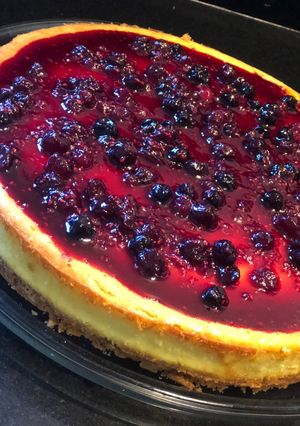 Una foto de Cheesecake de frutos rojos