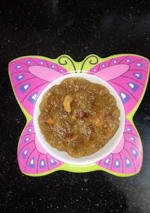 A picture of Cucumber Halwa.