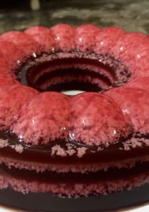 Foto resep Puding Lumut berlapis