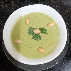 Spicy Peanut - Coriander Dip 🌹❤ (vrat / fasting recipe) A picture of Spicy Peanut - Coriander Dip 🌹❤ (vrat / fasting recipe).
