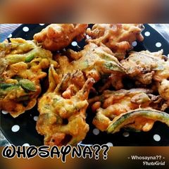 A picture of Whosayna’s Leftover Salad Pakoras.