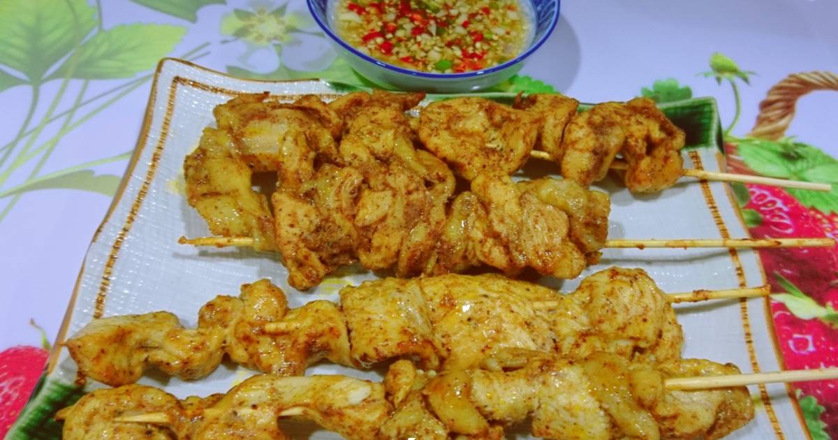 Top Quán ăn đường Tăng Bạt Hổ ngon, chất lượng 5* 2 Cách Làm Món Ức gà xiên nướng của QUÂN NGUYỄN - Cookpad