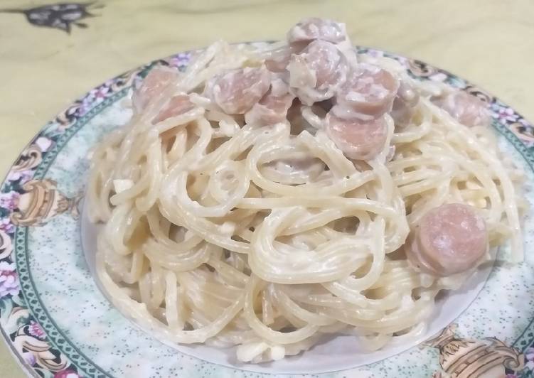 Cara Gampang Membuat Spaghetti Carbonara Anti Gagal