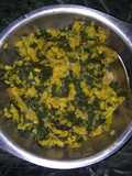 Chaulai aur moong dal ki sabji