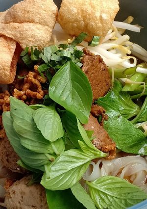 รูปของ ก๋วยเตียวน้ำตก (เจ)