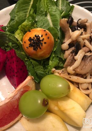 蛋黃蘇早午餐（蛋奶素） 的食譜成品照片