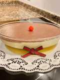 Postre a las cuatro leches con ganaché
