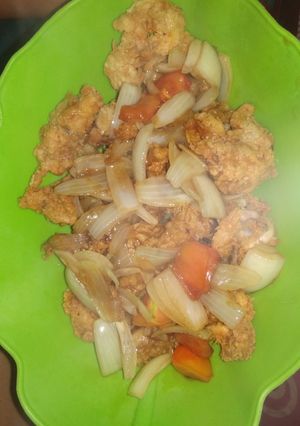 Foto resep Cumi krispi saos tiram