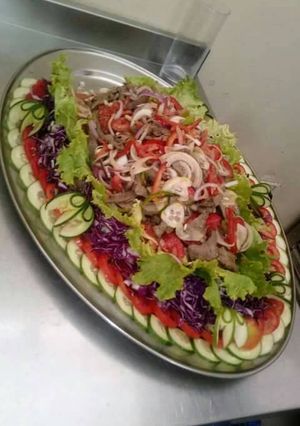 A picture of Vegetable salad.