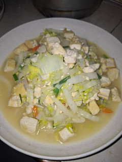 Foto resep Tumis Sehat Sawi Putih mix Tahu dan Telur