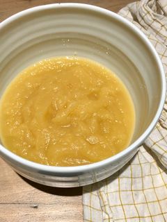 Une photo de Compote pomme, poire et miel (Thermomix)