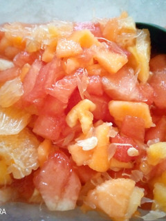 A picture of Fruits salad.