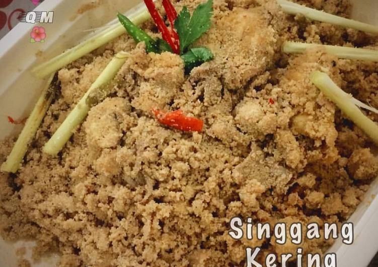 Singgang kering telur ikan