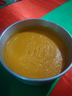Una foto de Puré de camote
