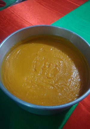 Una foto de Puré de camote