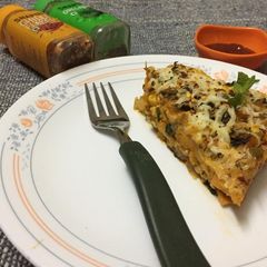 A picture of Lasagne.