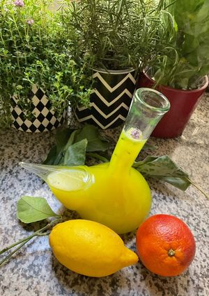 Une photo de 🍋Citronnade 🐞recette de grand mère 🐝🥄🍯👨🍳