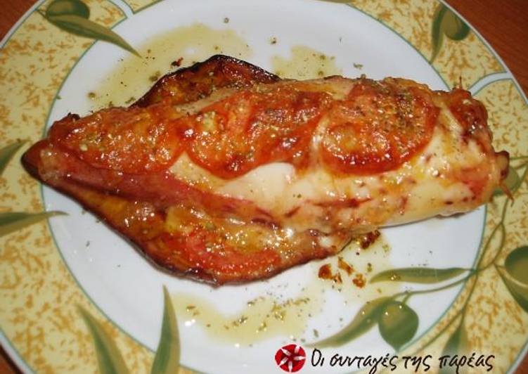 Step-by-Step Guide to Prepare Homemade Stuffed squid from Chios