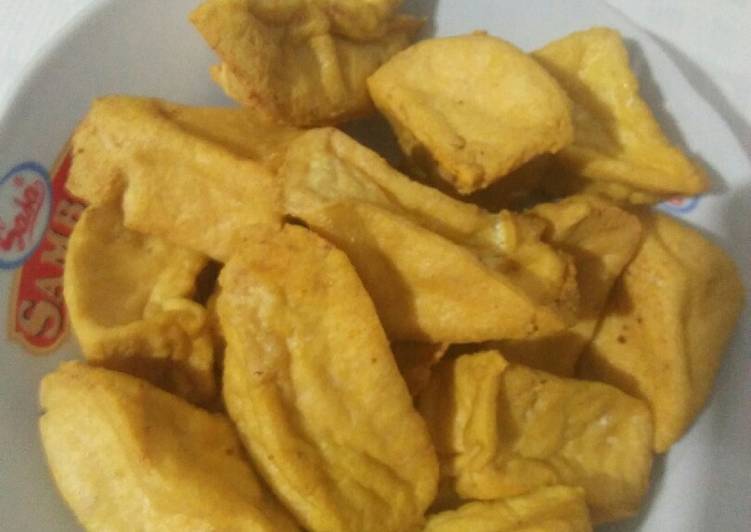 Tahu Ungkep Goreng