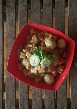 Foto resep Tempe Santan Pedas With Telor Puyuh
