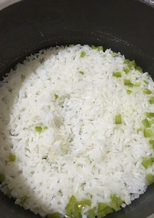 A picture of White Rice.