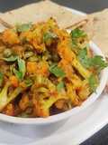 Pigeon Peas and Cauliflower Shaak ફ્લાવર તુવર દાણા નું શાક