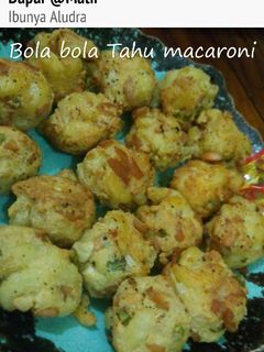 Foto resep Bola Bola Tahu Macaroni