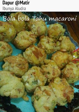 Foto resep Bola Bola Tahu Macaroni