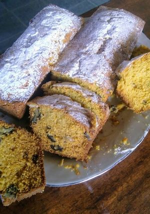 Una foto de Budín de maíz