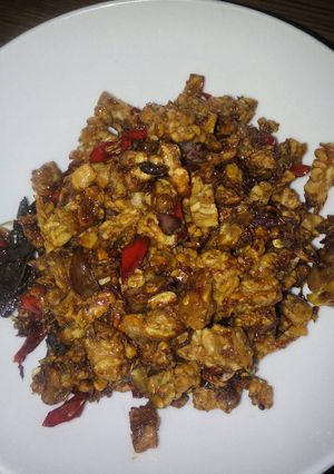Foto resep Oreg kering tempe