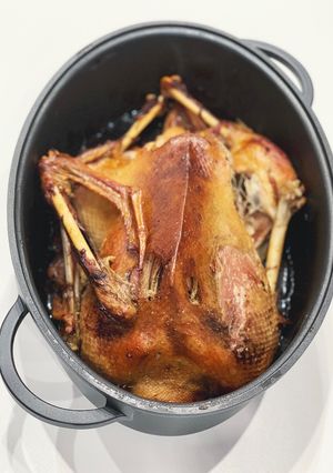 Egészben sült liba 🍗 recept fotója