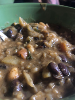 A picture of Vegetable Curry Soup (Vegan Friendly).