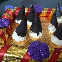 A picture of Chocolate modak.