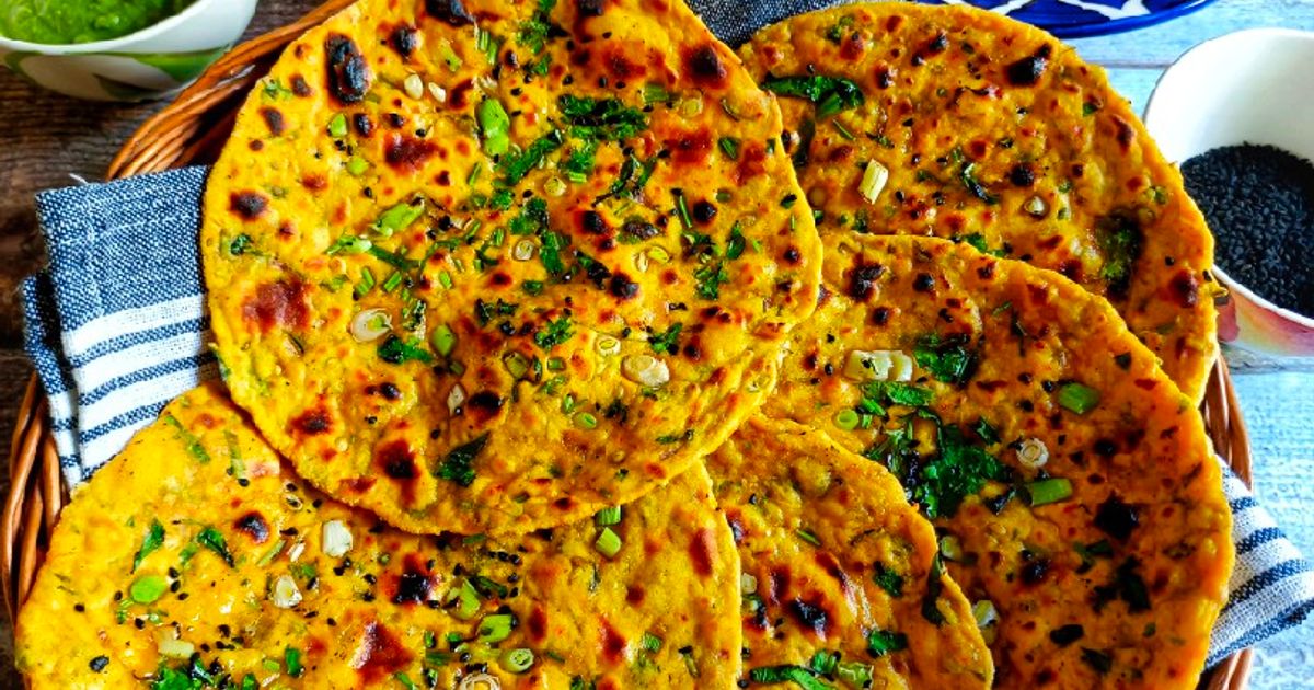 Tiss Roti Tandoori Missi Roti Recipe by spicequeen - Cookpad
