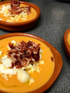 Una foto de Salmorejo cordobés
