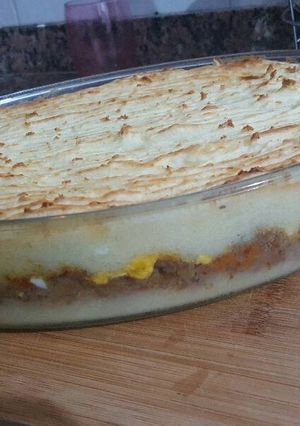 Una foto de Pastel de Papa