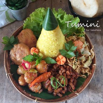 Resep Tumini Sego Gurih Nasi Uduk Nasi Kuning Oleh Nur Sabatiana Cookpad