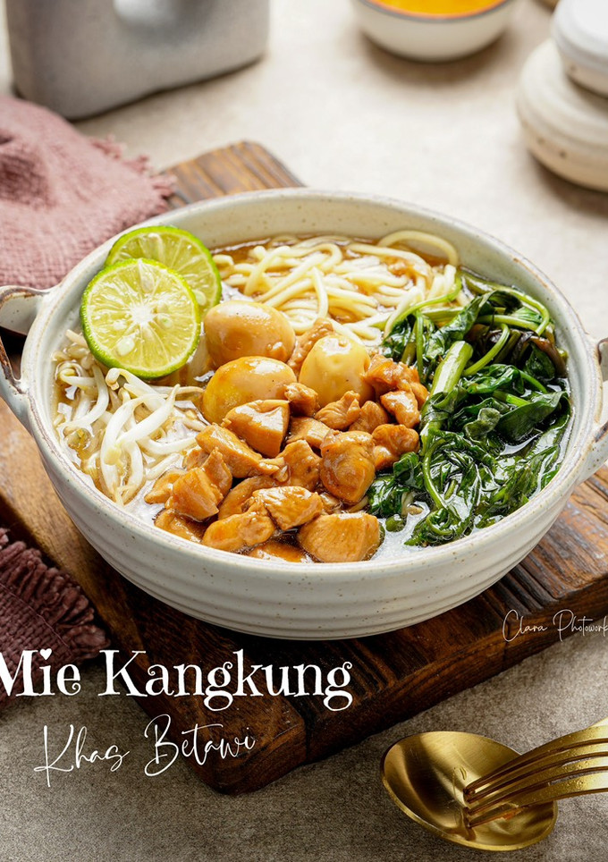 Foto resep Mie Kangkung khas Betawi