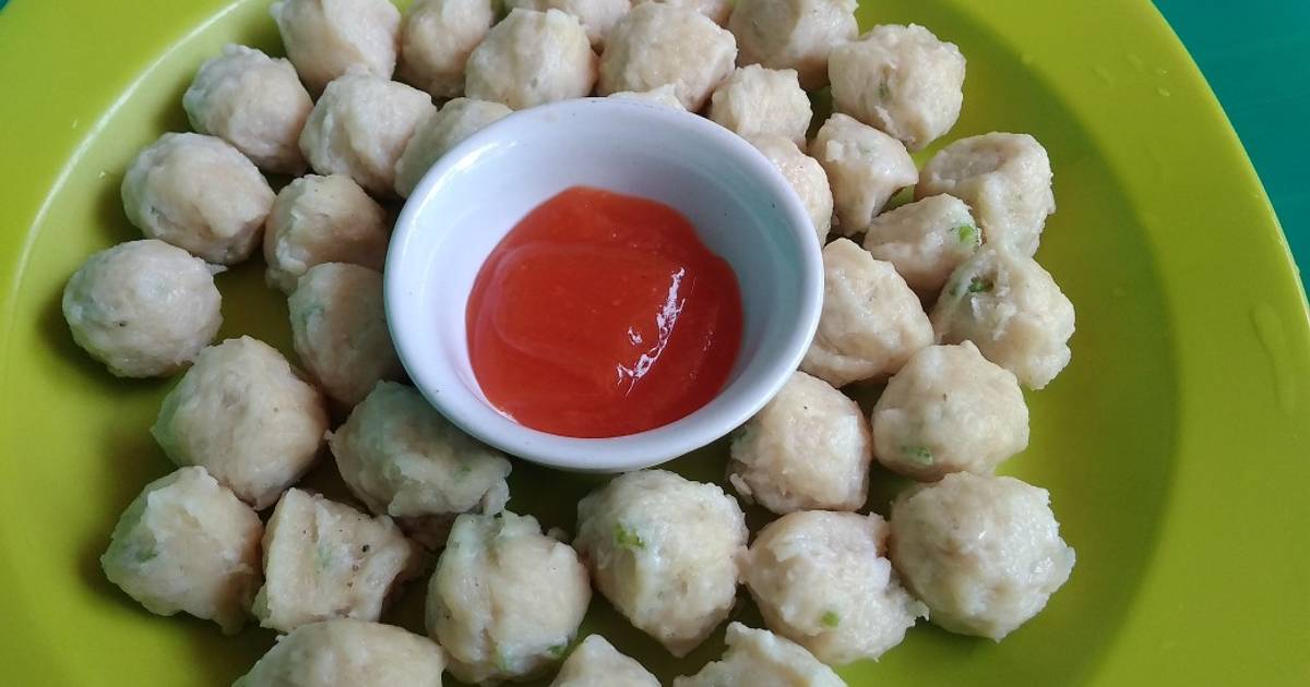 Resep Bakso Ayam Kenyal Tanpa Baking Powder Oleh Dapur Bunda Aileen Ratna Cookpad 3537