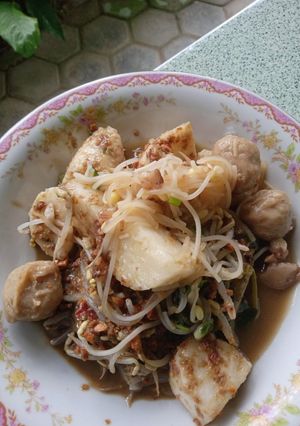 Foto resep Rujak Bakso Khas Banyuwangi