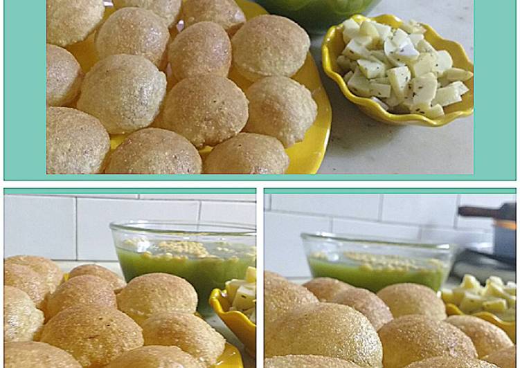 Recipe of Homemade Atte ke Golgappe
