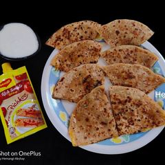 A picture of Aaloo Paratha.