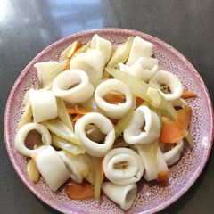 A picture of Sauteed Squid.