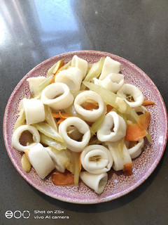 A picture of Sauteed Squid.